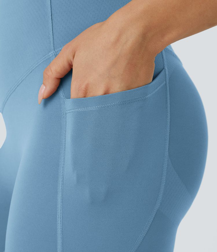 Halara UltraSculpt™ High Waisted Butt Lifting Tummy Control Pocket Shaping Workout Leggings