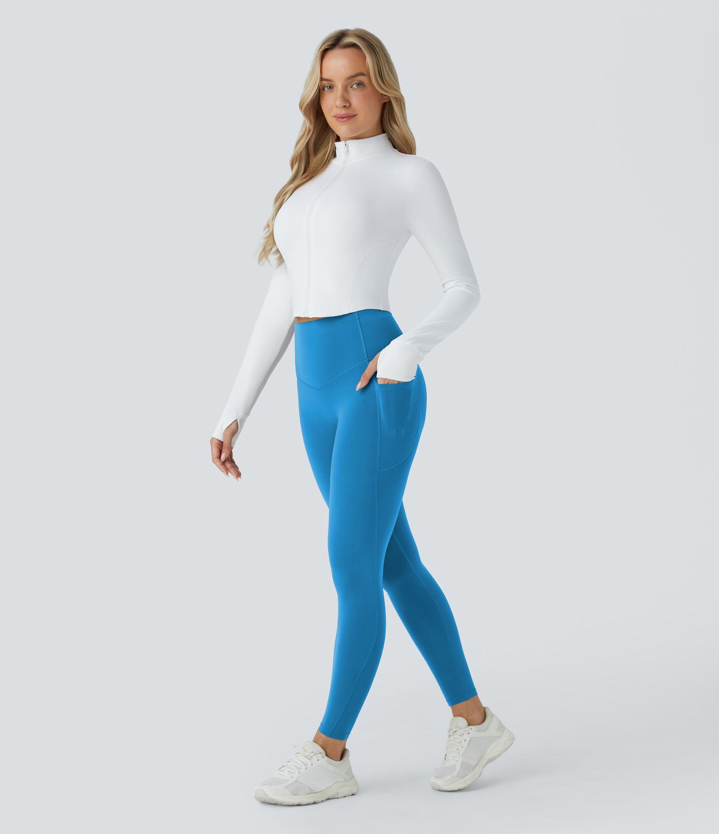 Leggings con cintura ceñida UltraSculpt™ de Halara