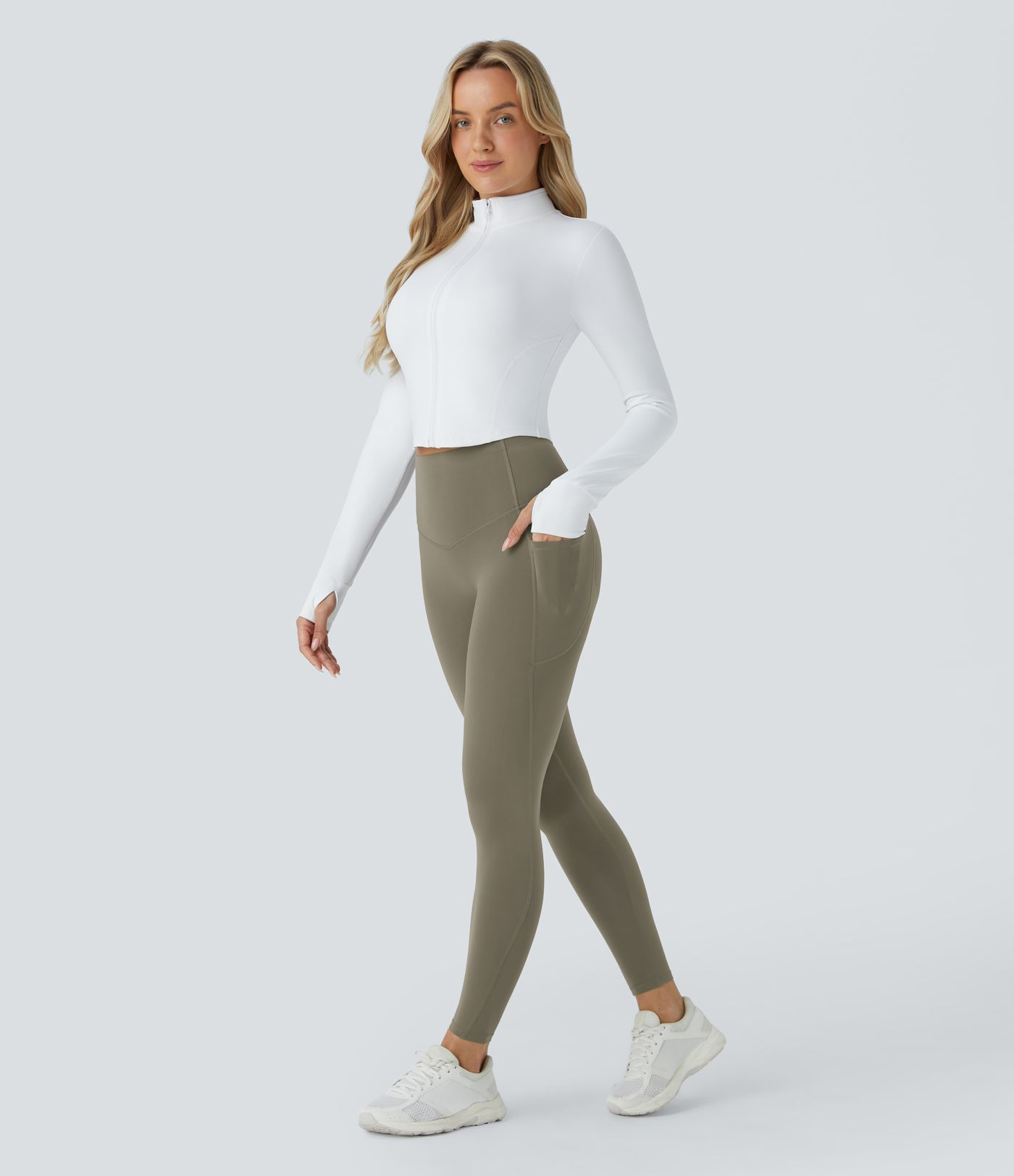 Halara UltraSculpt™ High Waisted Butt Lifting Tummy Control Pocket Shaping Workout Leggings