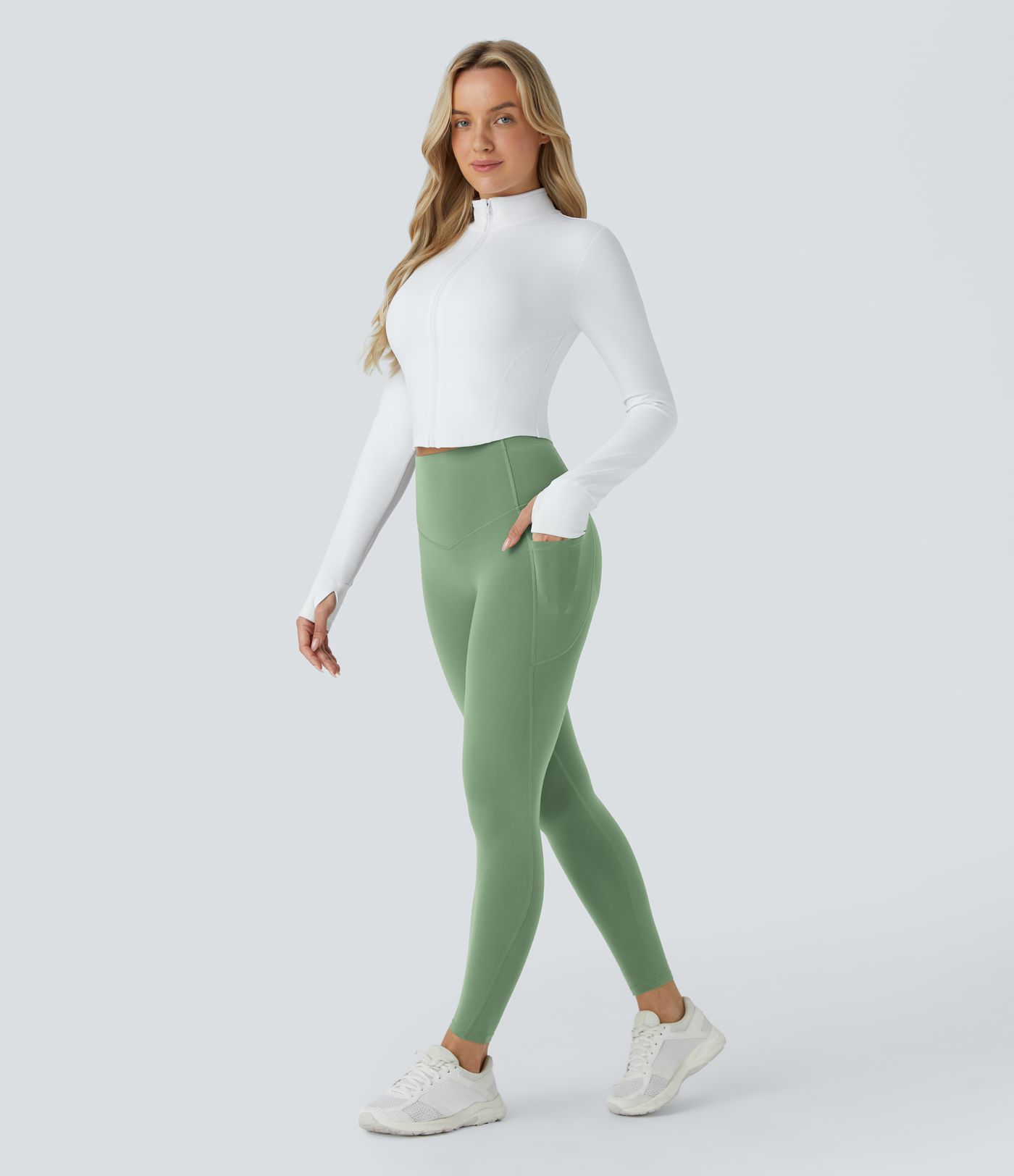 Halara UltraSculpt™ High Waisted Butt Lifting Tummy Control Pocket Shaping Workout Leggings