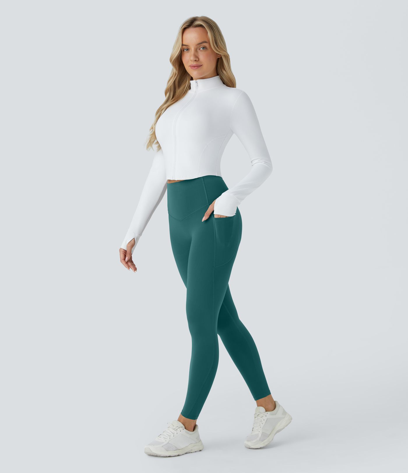 Halara UltraSculpt™ High Waisted Butt Lifting Tummy Control Pocket Shaping Workout Leggings