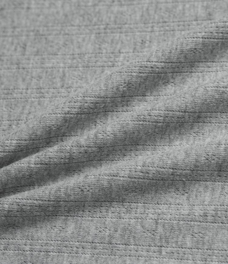 Pantalon bootcut côtelé pointelle taille haute détente