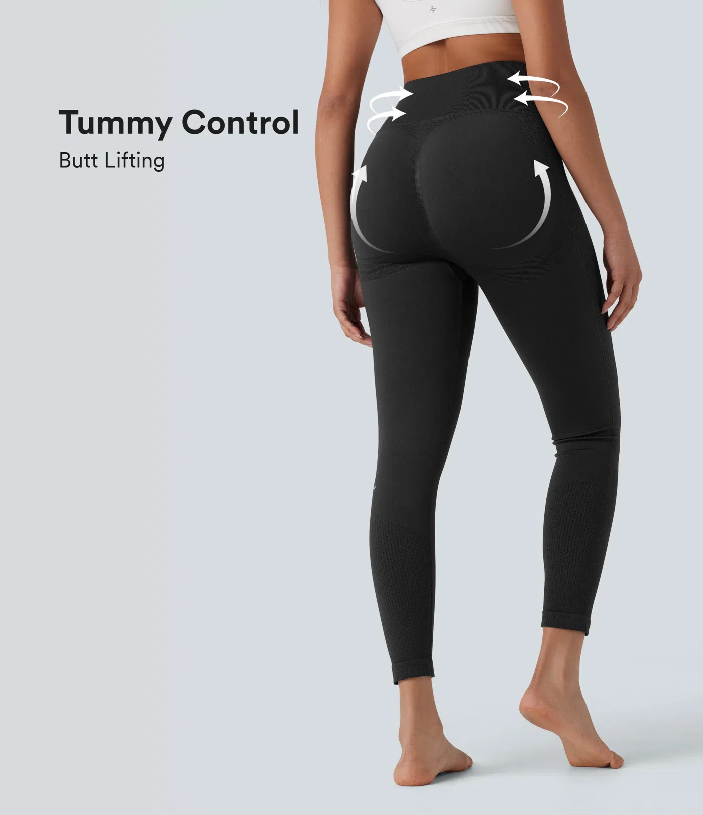 OneForm - Yoga-Leggings mit hohem Bund, Bauchkontrolle und nahtlosem Flow - Po-Lifting OneForm - Yoga-Leggings mit hohem Bund, Bauchkontrolle und nahtlosem Flow - Po-Lifting