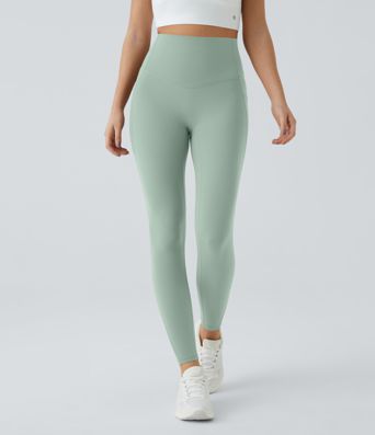 Leggings SoCinched entrenamiento moldeador abdomen bolsillo lateral tiro alto