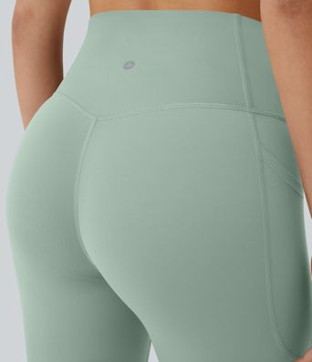 Leggings SoCinched entrenamiento moldeador abdomen bolsillo lateral tiro alto