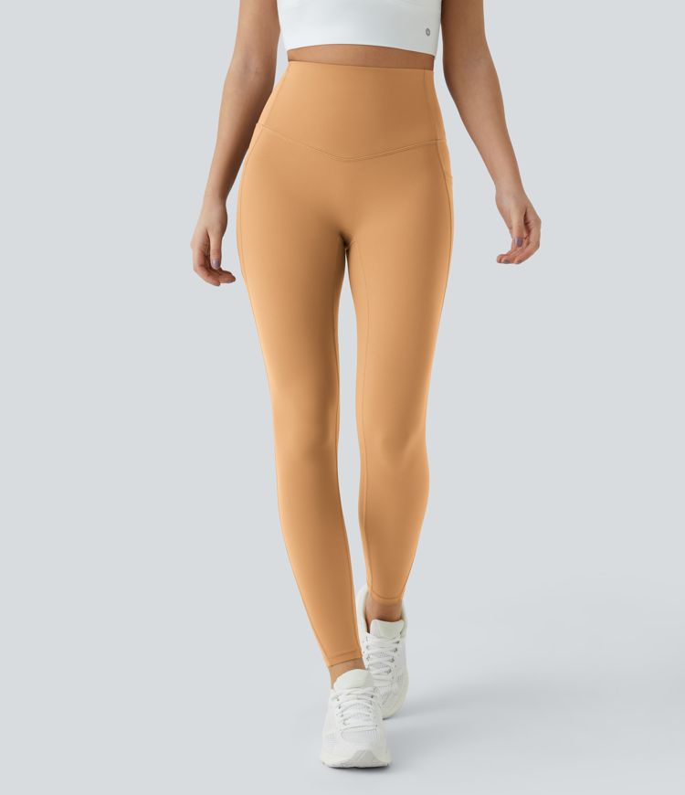 Legging d'entraînement gainant taille haute avec poches Halara UltraSculpt™