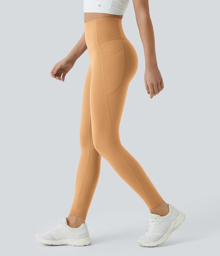 SoCinched Legging Taille Haute Entraînement Contrôle du Ventre Poches Latérales Sculptante UltraSculpt