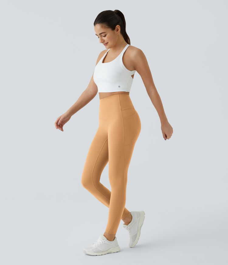 Legging d'entraînement gainant taille haute avec poches Halara UltraSculpt™