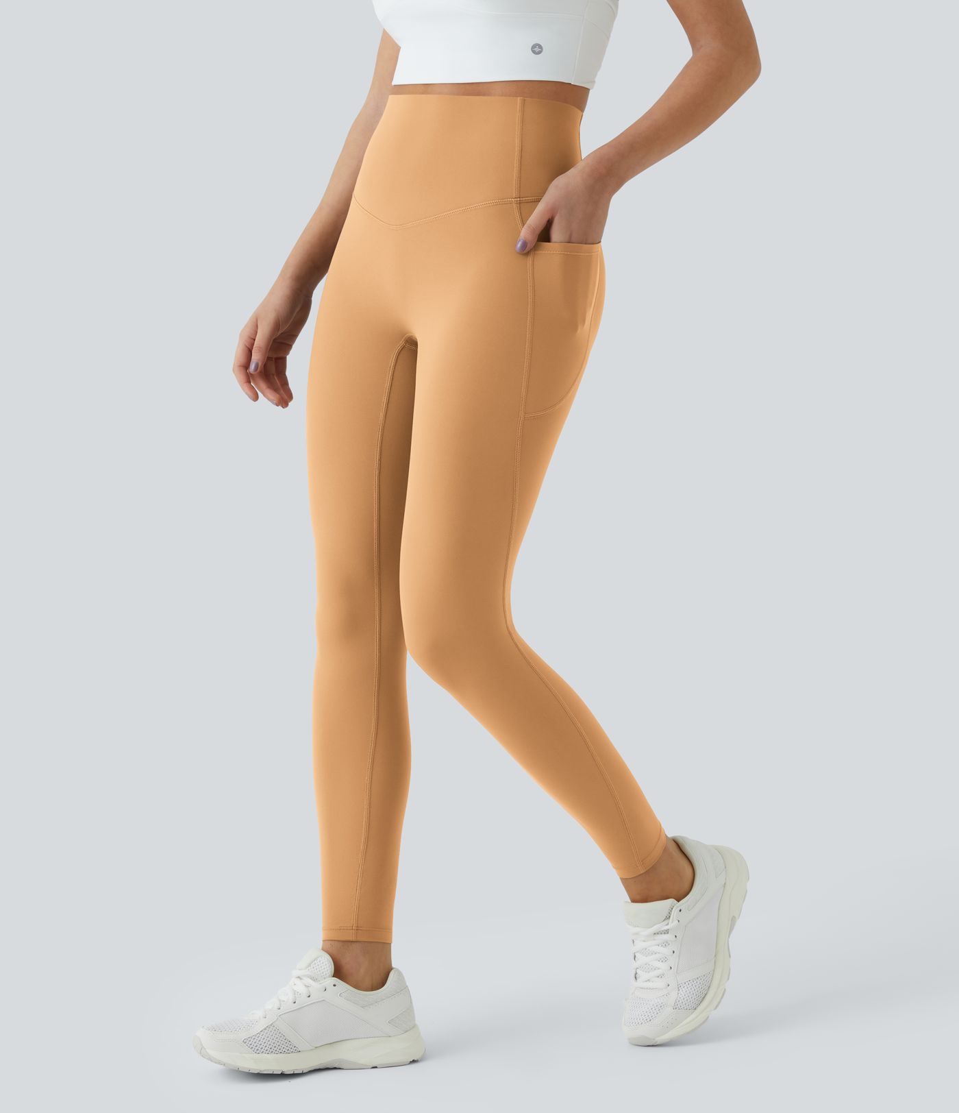 Legging d'entraînement gainant taille haute avec poches Halara UltraSculpt™