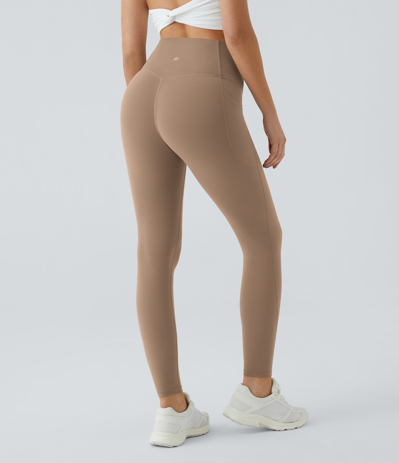 Halara UltraSculpt™ - Formende Workout-Leggings mit hohem Bund, Seitentaschen und Bauchkontrolle