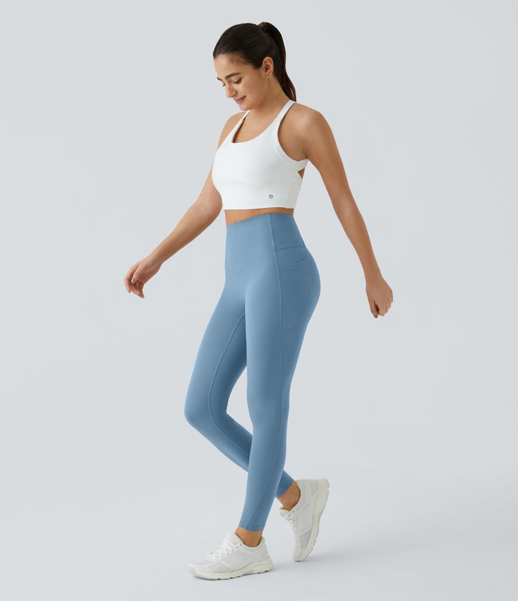 Halara UltraSculpt™ Augsta vidukļa vēdera kontroles kabatas veidošanas treniņu legingi