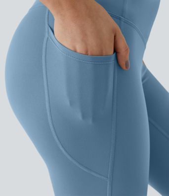 Halara UltraSculpt™ Augsta vidukļa vēdera kontroles kabatas veidošanas treniņu legingi