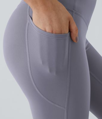 Halara UltraSculpt™ SoCinched Legging de Contrôle Taille Haute avec Poches Sculptantes d'Entraînement