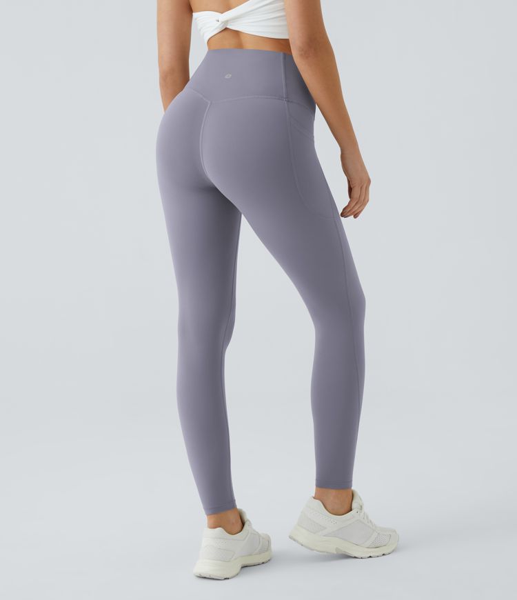 Halara UltraSculpt™ SoCinched Legging de Contrôle Taille Haute avec Poches Sculptantes d'Entraînement