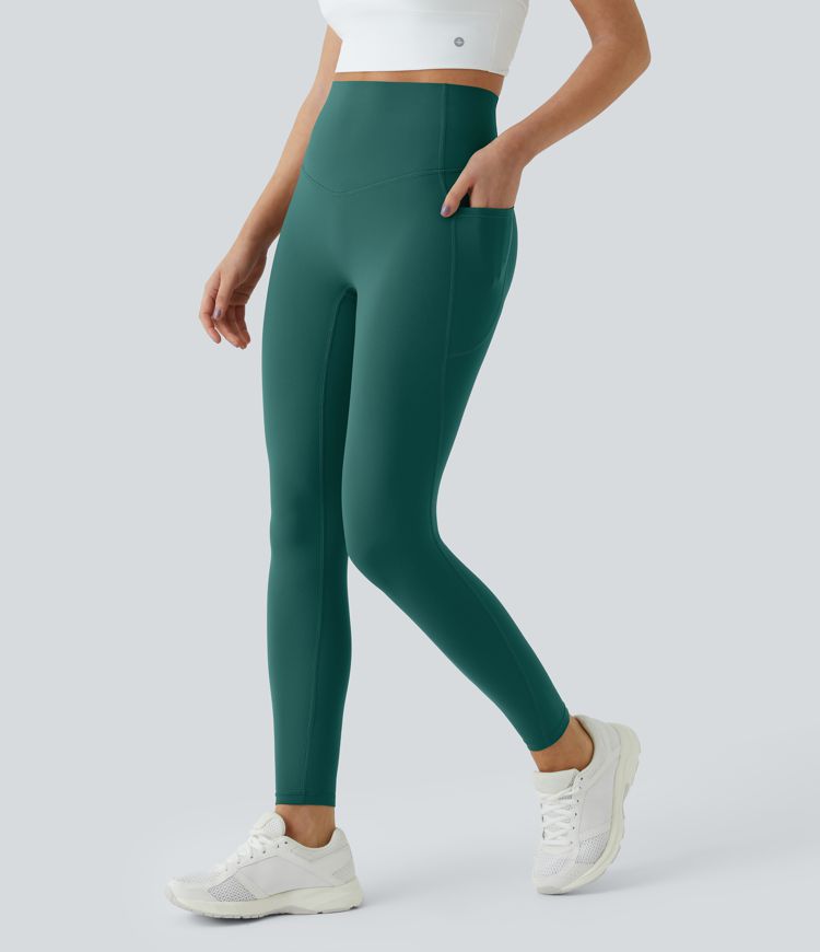 Legging d'entraînement gainant taille haute avec poches Halara UltraSculpt™