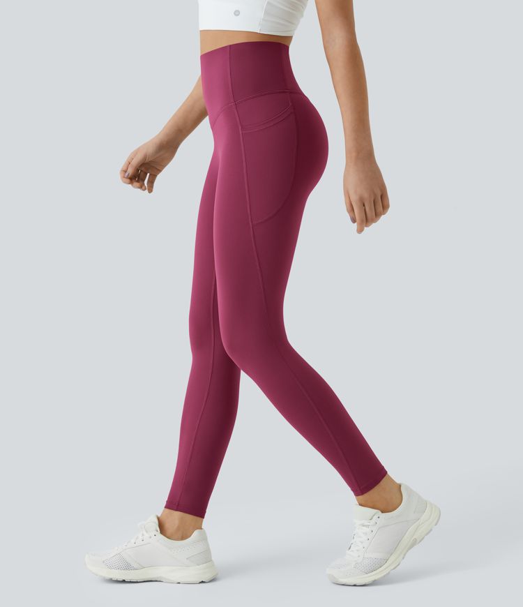 Legging d'entraînement gainant taille haute avec poches Halara UltraSculpt™
