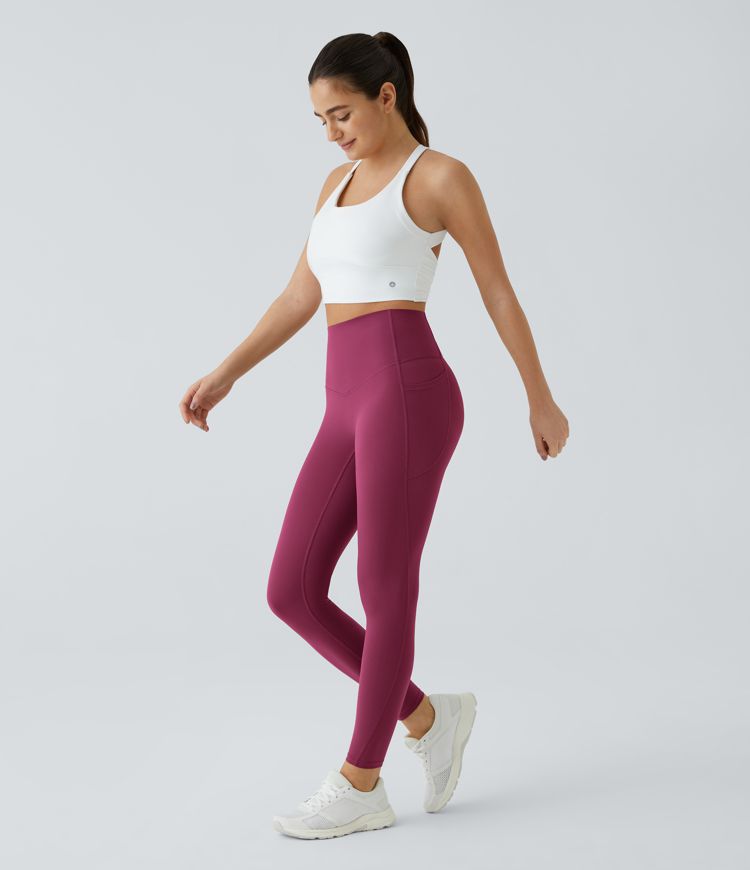 Legging d'entraînement gainant taille haute avec poches Halara UltraSculpt™