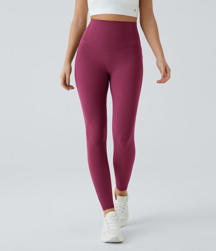Legging d'entraînement gainant taille haute avec poches Halara UltraSculpt™