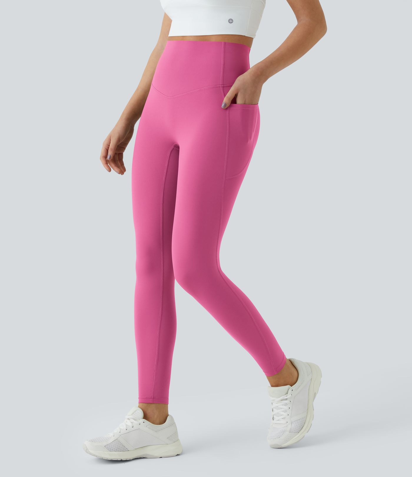 Legging d'entraînement gainant taille haute avec poches Halara UltraSculpt™