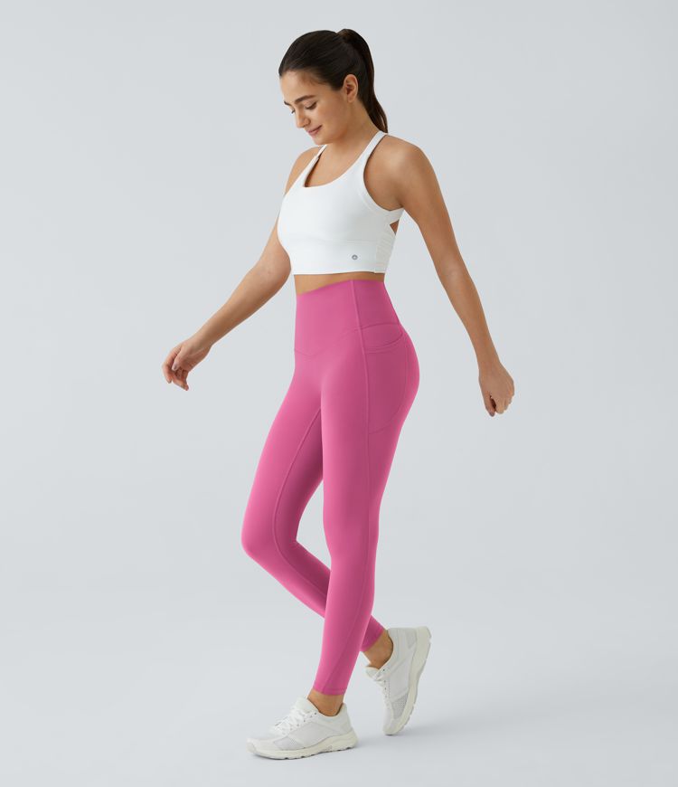 Legging d'entraînement gainant taille haute avec poches Halara UltraSculpt™