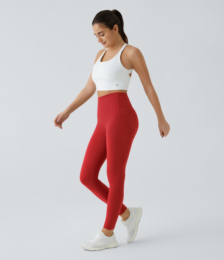 Legging d'entraînement gainant taille haute avec poches Halara UltraSculpt™