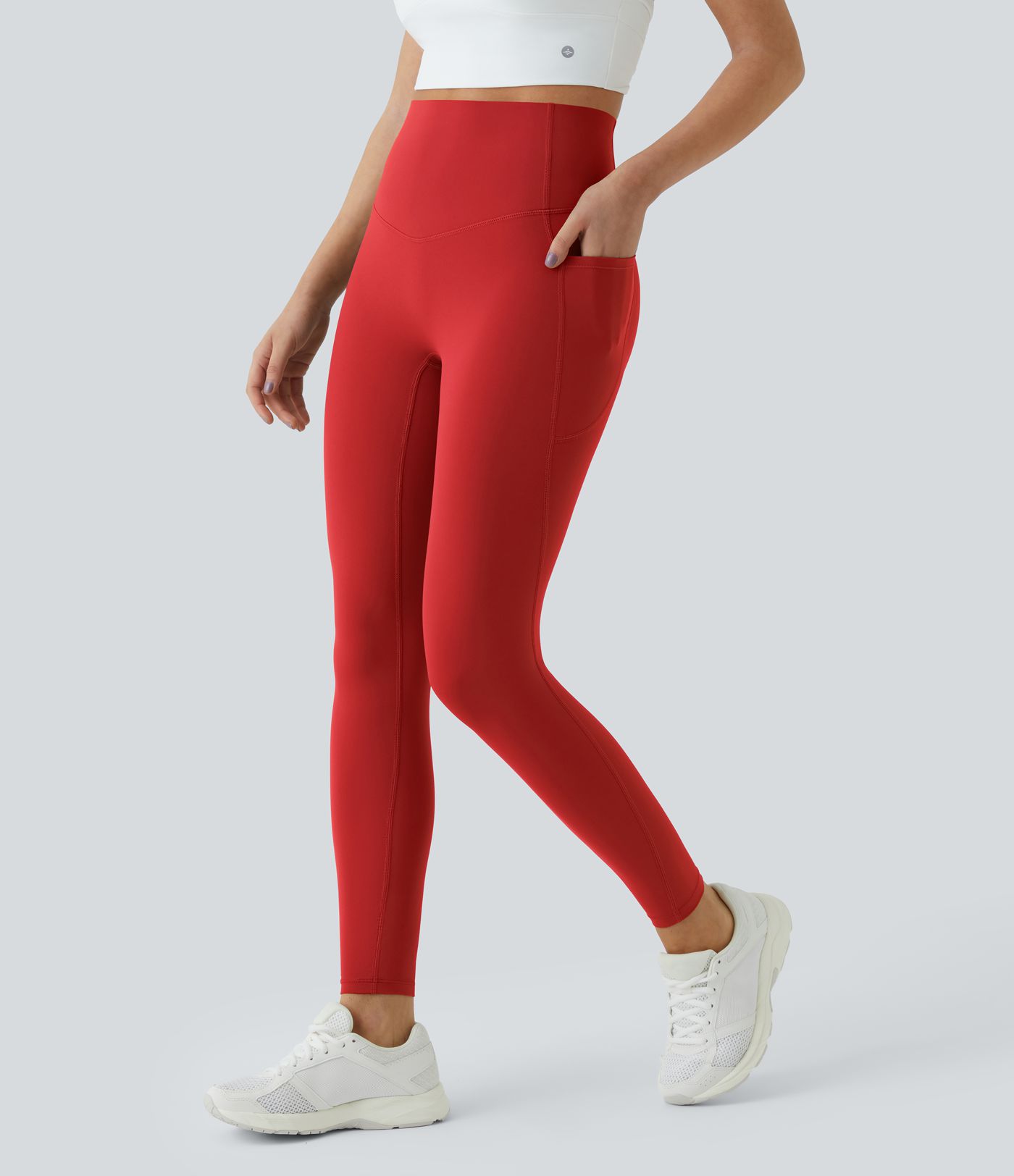 Legging d'entraînement gainant taille haute avec poches Halara UltraSculpt™