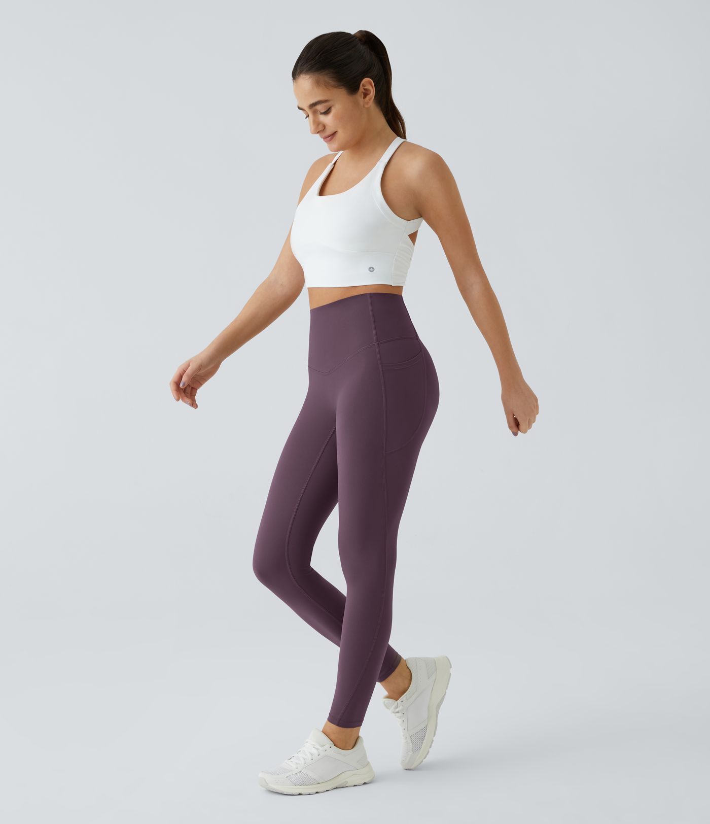Legging d'entraînement gainant taille haute avec poches Halara UltraSculpt™