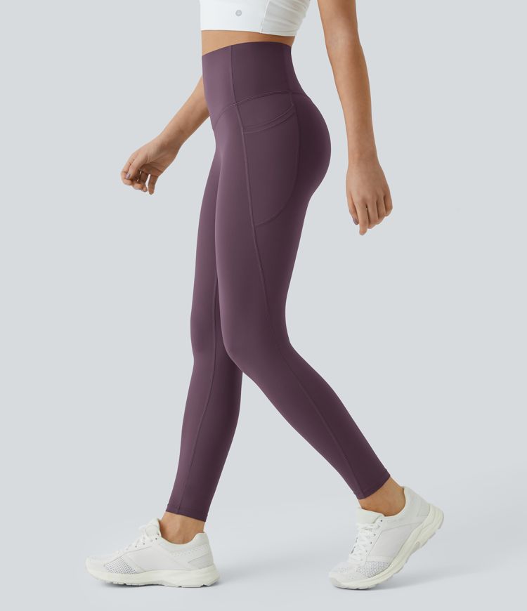 SoCinched Legging Taille Haute Entraînement Contrôle du Ventre Poches Latérales Sculptante UltraSculpt
