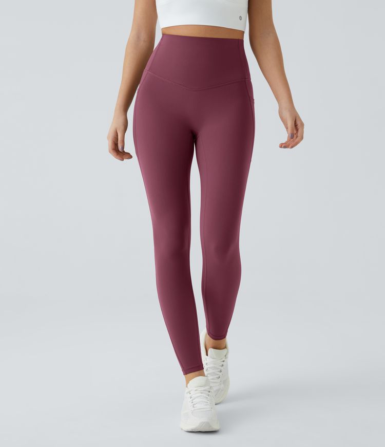 Legging d'entraînement gainant taille haute avec poches Halara UltraSculpt™