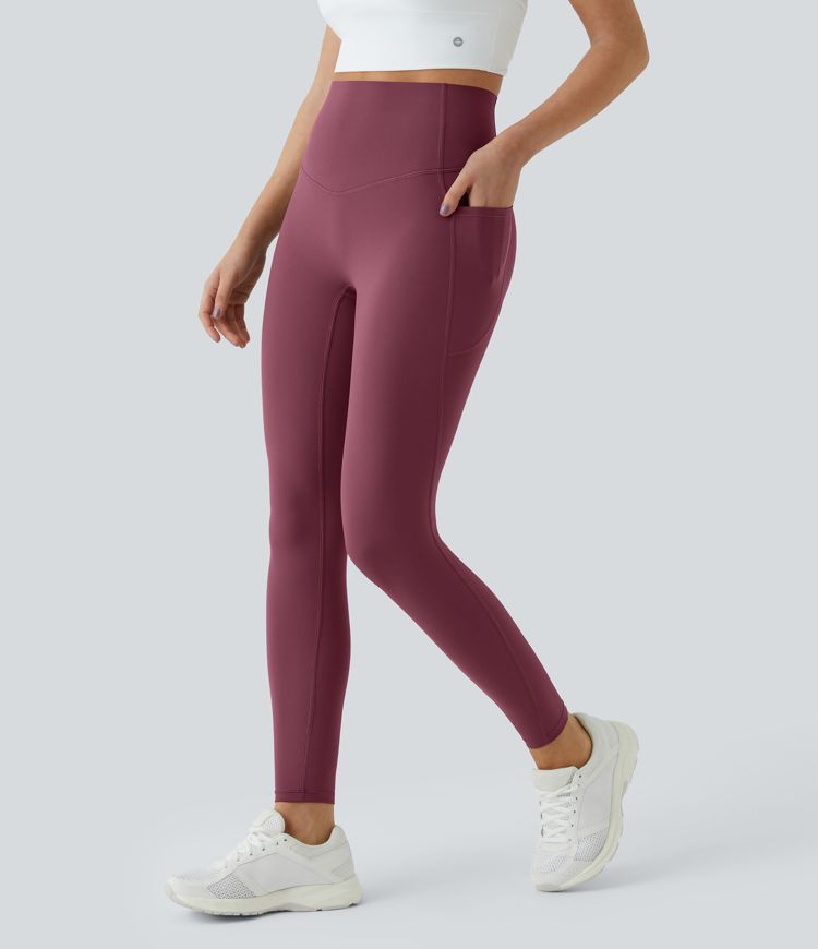 Legging d'entraînement gainant taille haute avec poches Halara UltraSculpt™