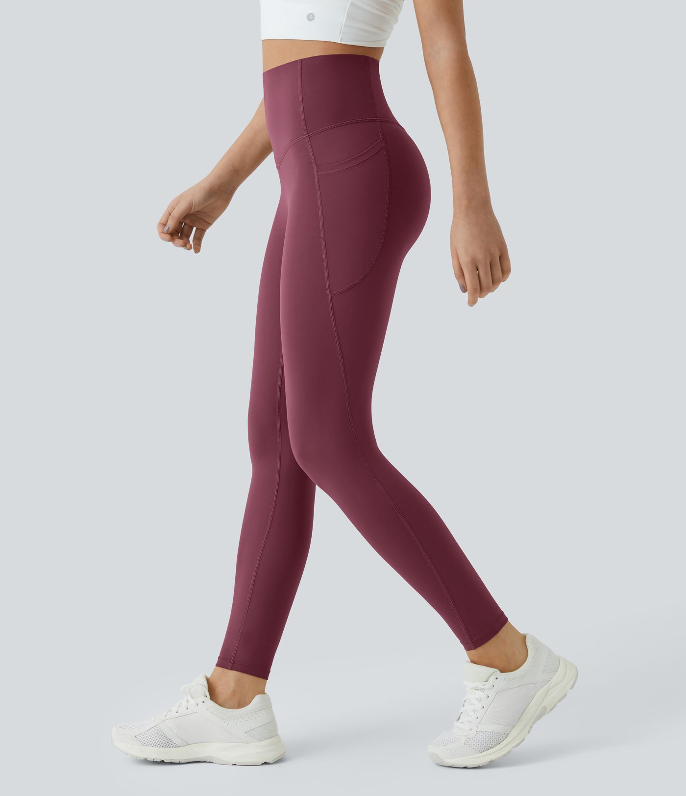 Legging d'entraînement gainant taille haute avec poches Halara UltraSculpt™