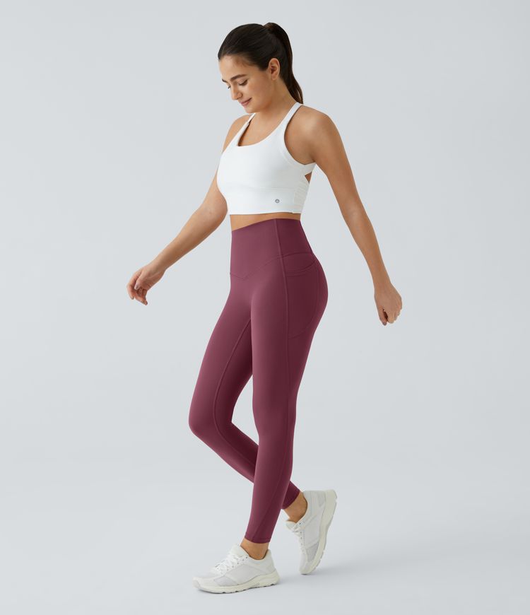 Legging d'entraînement gainant taille haute avec poches Halara UltraSculpt™