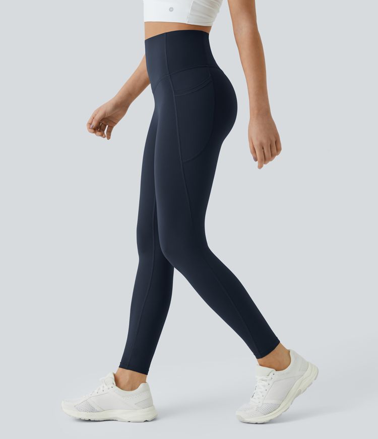 Halara UltraSculpt™ SoCinched High Waisted Tummy Control Side Pocket Shaping Training Leggings