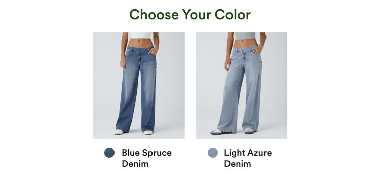 <p style="min-height: 24px"></p>
<p style="text-align:left;"><span style="color: rgb(36,67,23);font-size: 18px;"><strong>1. Pick your preferred color </strong> </span></p>
<p style="text-align:left;"><span style="color: rgb(36,67,23);font-size: 14px;">If selected, you'll be sent your preferred product in the color chosen. However, if the product is unavailable, we will ship a different product or color in your size. </span></p>
