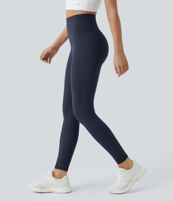 Leggings SoCinched entrenamiento moldeador abdomen bolsillo lateral tiro alto