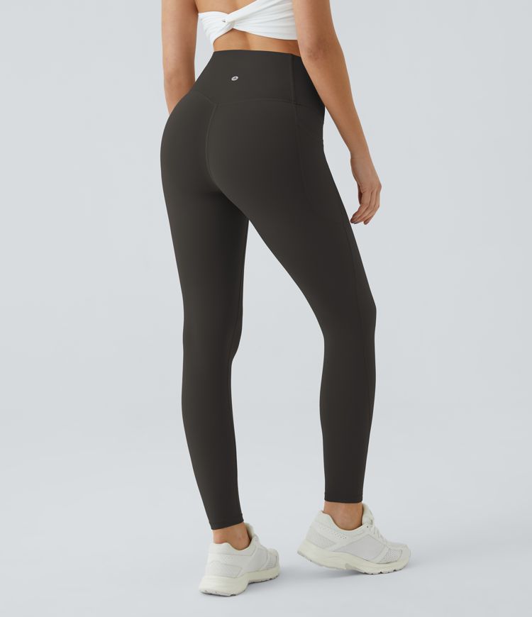 Halara UltraSculpt™ - Formende Workout-Leggings mit hohem Bund, Seitentaschen und Bauchkontrolle