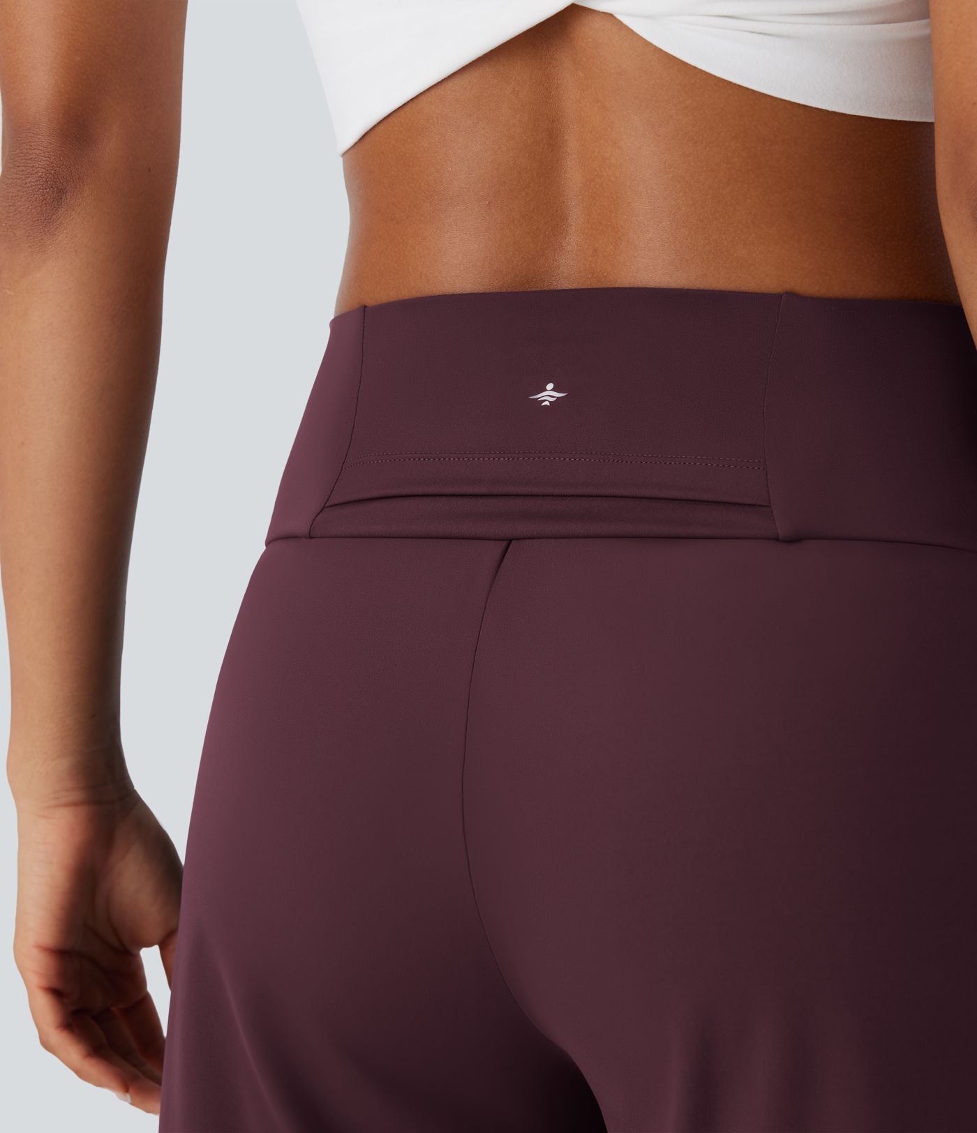 Pantalones Cortos Bermuda de Yoga SoftlyZero™ de Cintura Alta con Bolsillos y Tacto Fresco