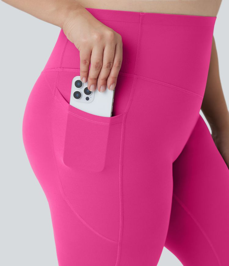 Plus Size Halara UltraSculpt™ High Waisted Butt Lifting Tummy Control Shaping Training Leggings with Pockets