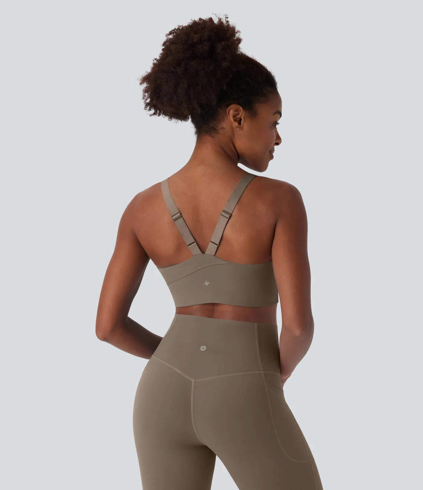 Halara UltraSculpt™ Medium Support Backless Adjustable Strap Training Sports Bra-D/DD/DDD/F Cups