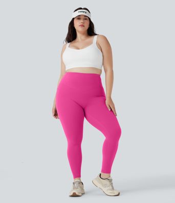 Plus Size Halara UltraSculpt™ High Waisted Butt Lifting Tummy Control Shaping Training Leggings with Pockets