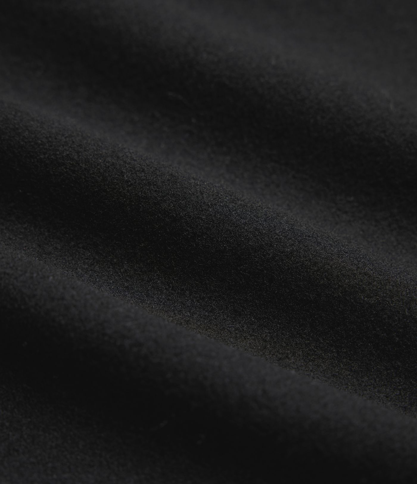 Manteau long polaire col cranté manches longues avec poches