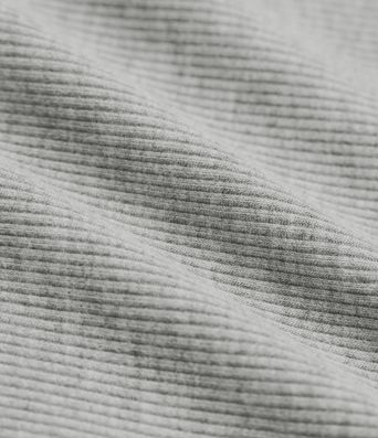 Combinaison côtelée évasée col bateau manches longues ultra-stretch - Easy Peasy