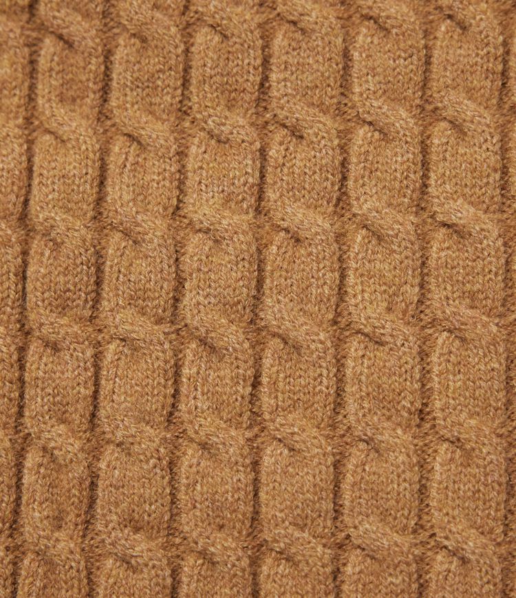 Cardigan col V torsadé