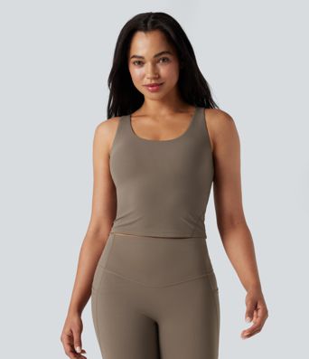 Halara UltraSculpt™ U yaka antrenman atleti