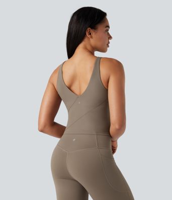 Halara UltraSculpt™ U yaka antrenman atleti