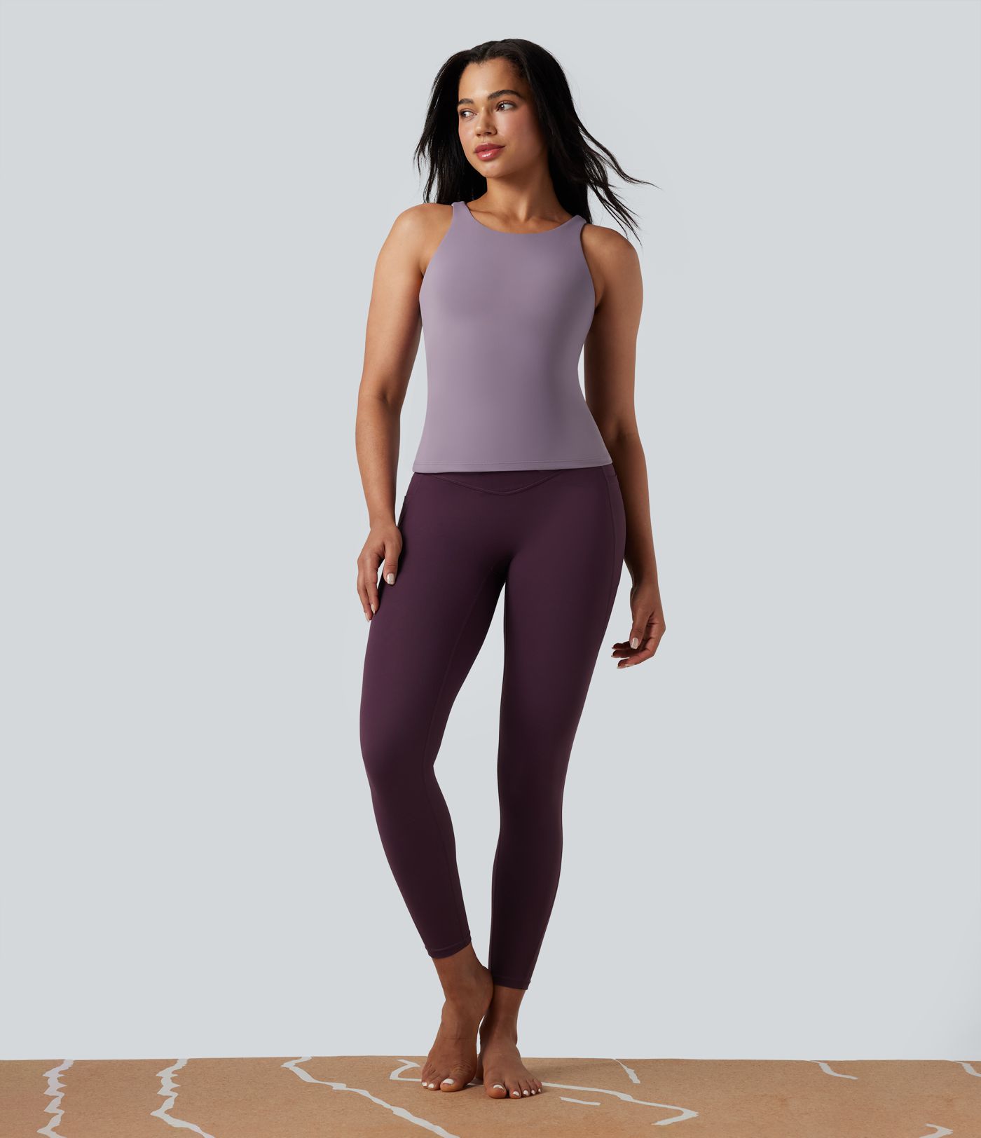 Softlyzero™ Plush - 2-in-1 yoga tank top