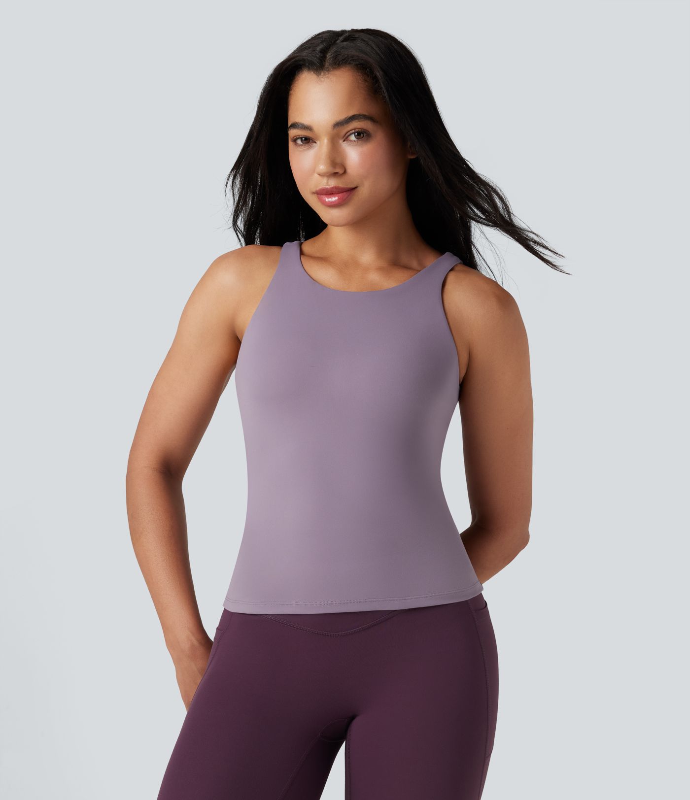 Softlyzero™ Plush - 2-in-1 yoga tank top
