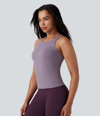 Softlyzero™ Plush - 2-in-1 yoga tank top