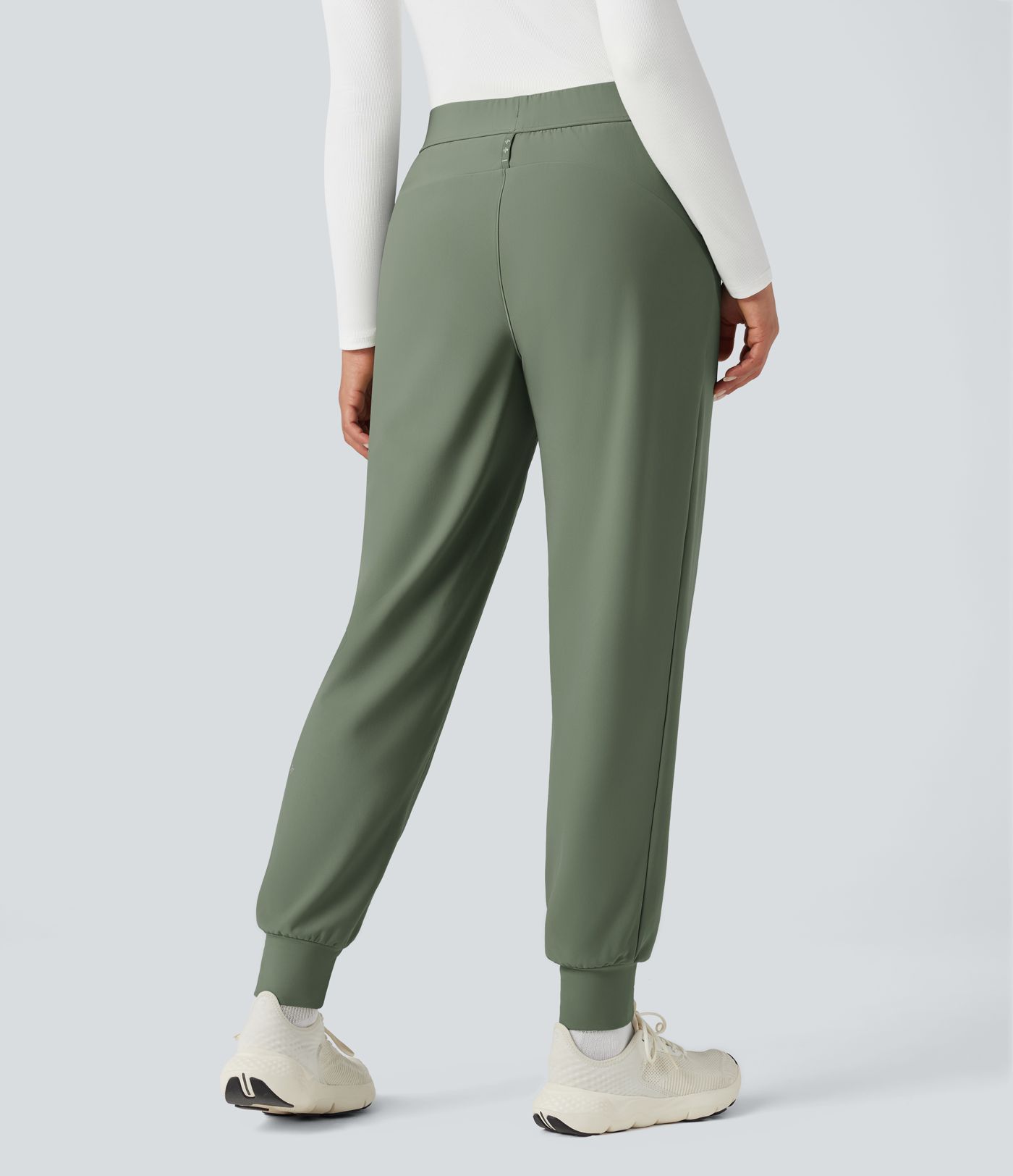 Langlebiger, wasserabweisender Fleece-Jogger mit mittlerer Bundhöhe und Taschen