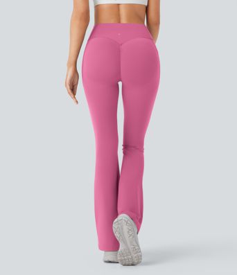 Halara UltraSculpt™ High Waisted Scrunch Butt Lifting Tummy Control Pocket Shaping Yoga Bootcut Leggings